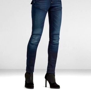 GStar Mid Skinny Women’s Distressed Jeans